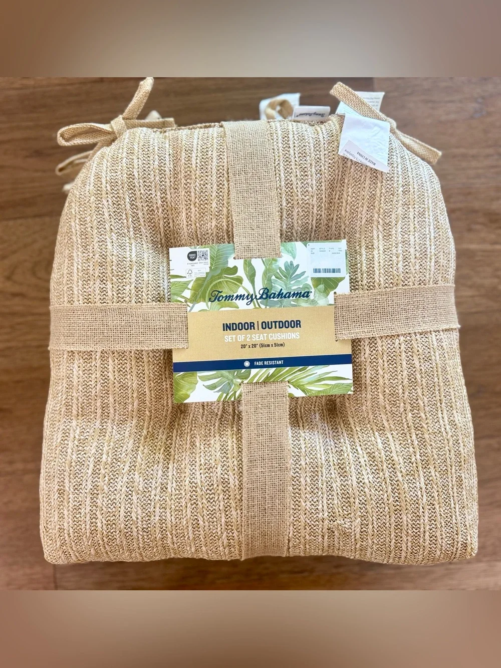 🎉LAST CHANCE🎉Tommy Bahama‎ 20*20 Tufted Woven Indoor/Outdoor Seat Cushion